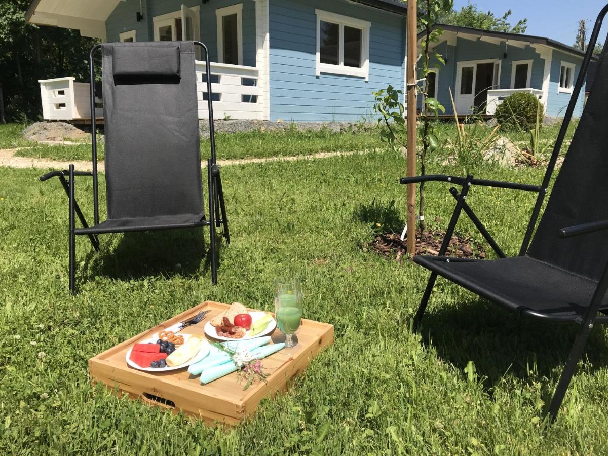 Domek Caloroczny Na Wylacznosc Niebieska Osada Nad Gorskim Potokiem Stary Waliszow 외부 사진